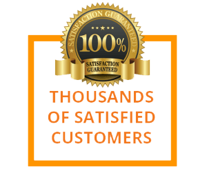 Thousands of satisfied customers